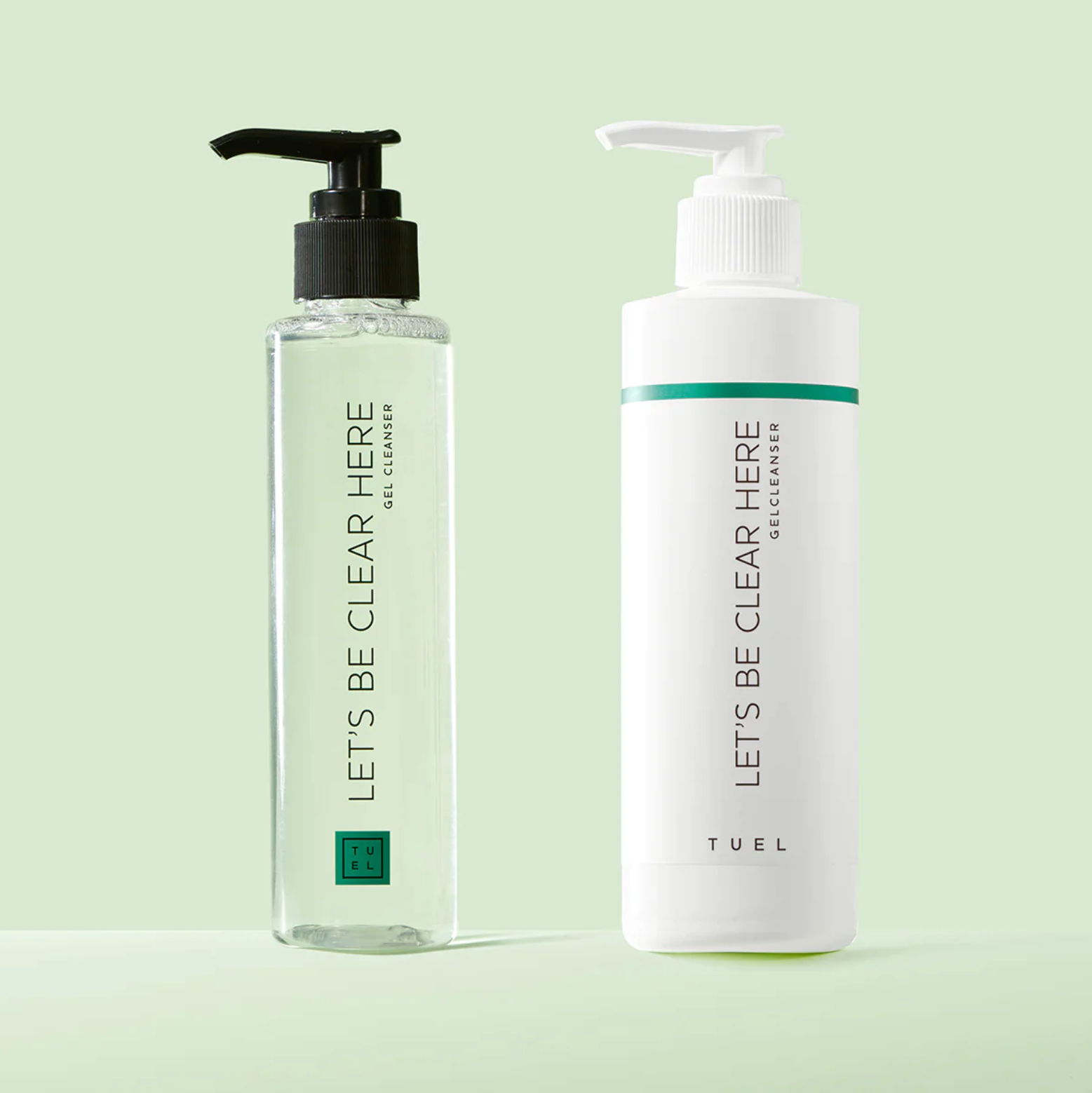 LET'S BE CLEAR HERE GEL CLEANSER